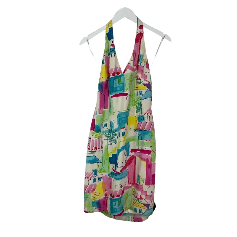 Special Discount Multi-colored Dress Casual Midi David Meister, Size S