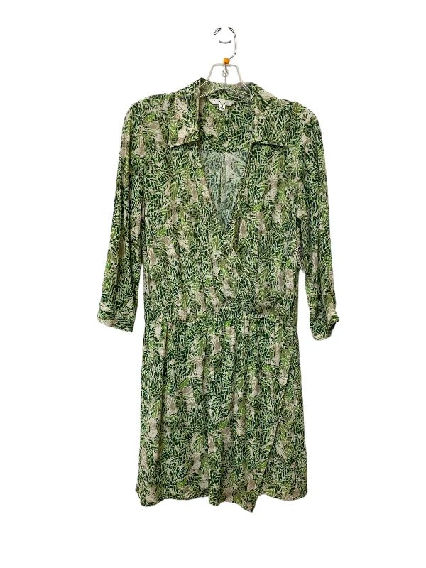 Exclusive Preview Green Dress Casual Midi Cabi, Size S