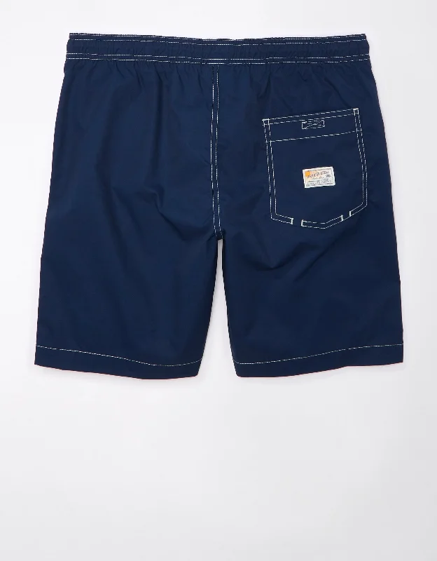 Year-End Sale AE Solid Flex 7" Swim Trunk