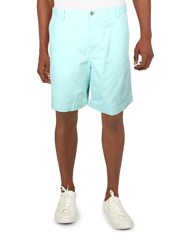 Deal Explosion Mens 9" Inseam Stretch Chino Shorts