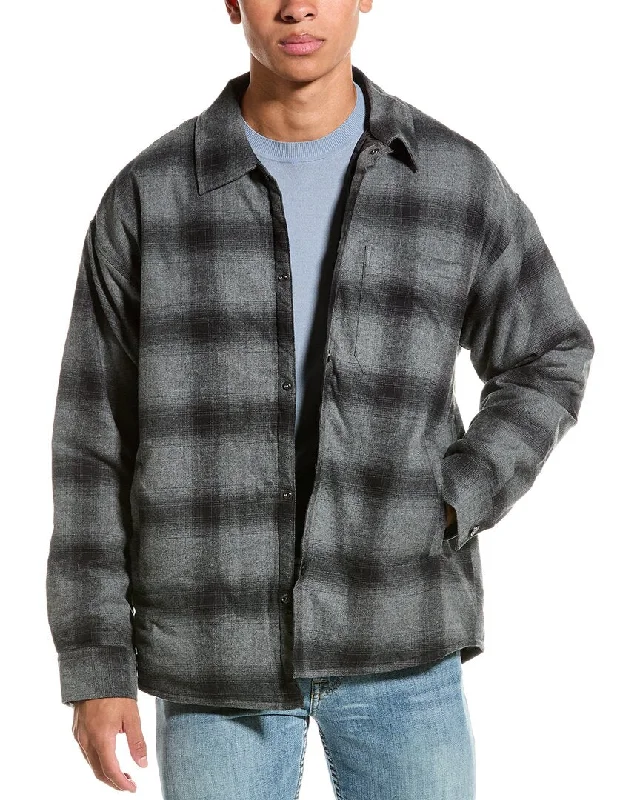 Sale Event FRAME Denim Padded Plaid Overshirt
