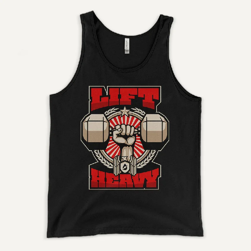 Value Deals Lift Heavy Propaganda Men’s Tank Top
