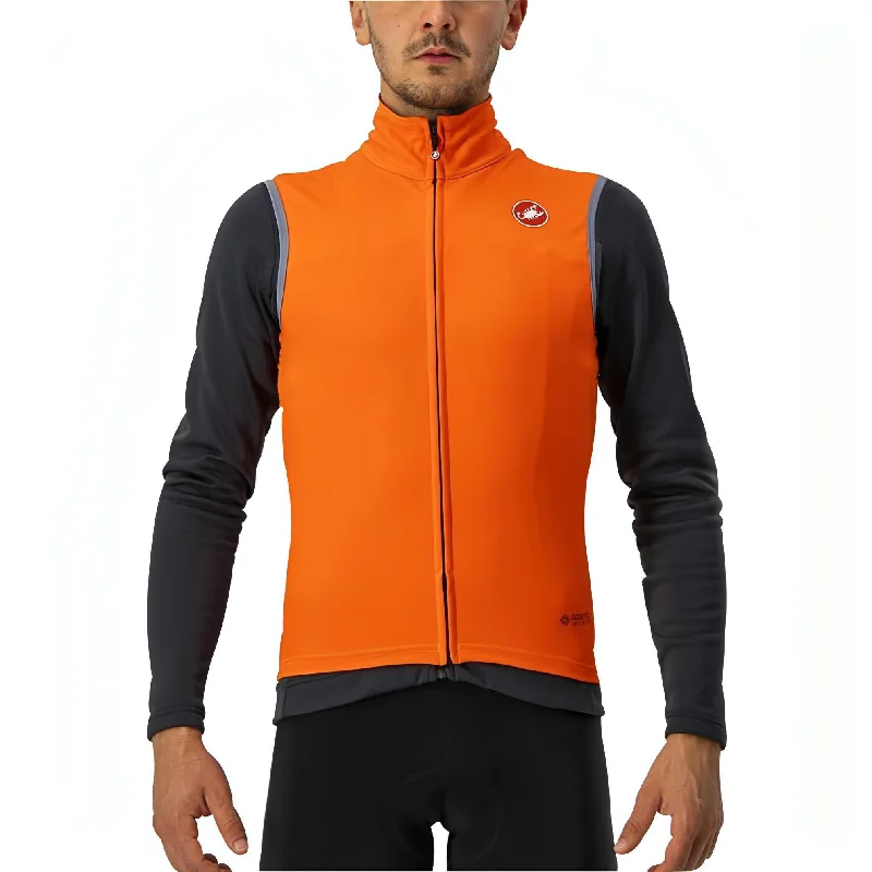 Big Discounts Castelli Perfetto RoS Mens Cycling Gilet - Orange