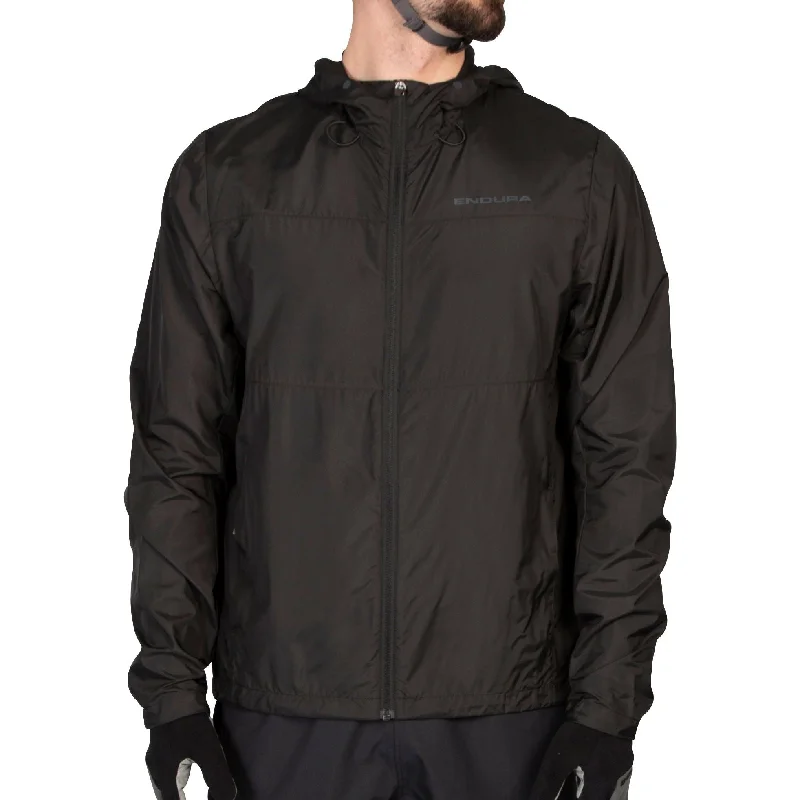Value Deals Endura Hummvee Windshell Mens Cycling Jacket - Black