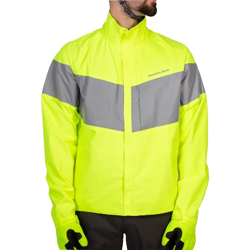 Unmissable Offer Endura Urban Luminite EN1150 Waterproof Mens Cycling Jacket - Yellow
