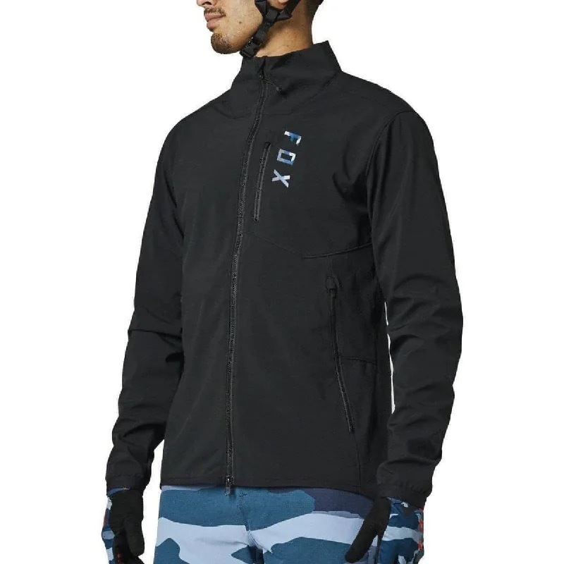 Price Drop Fox Ranger Fire Mens Cycling Jacket - Black