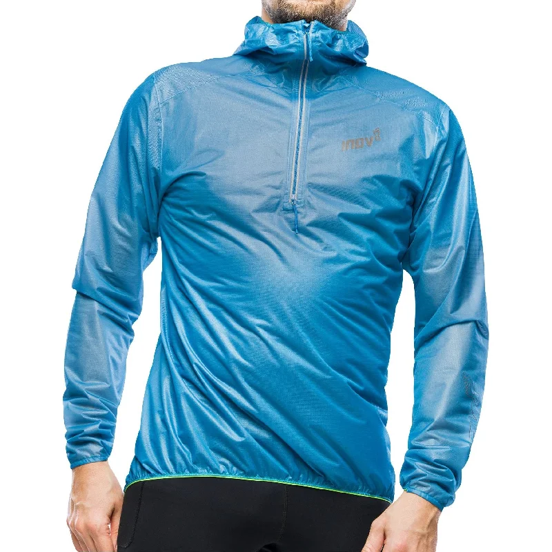 Extra Discounts Inov8 Raceshell Half Zip Waterproof Running Jacket - Blue