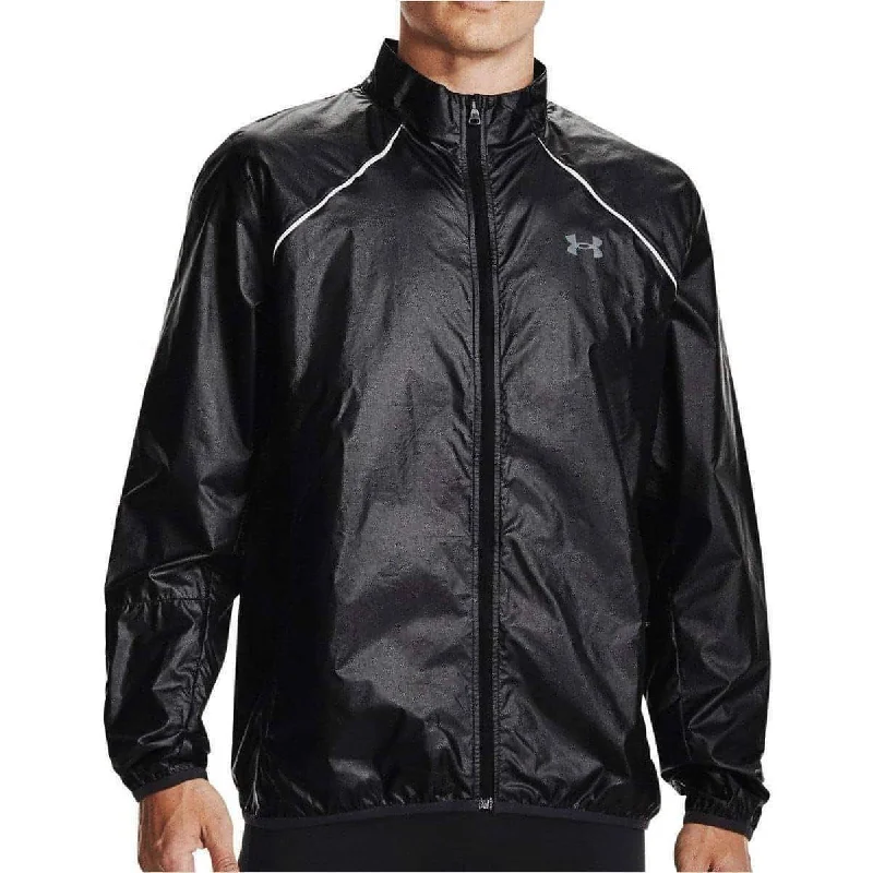 YEAR-End Clearance Under Armour Impasse 2.0 Mens Running Jacket - Black