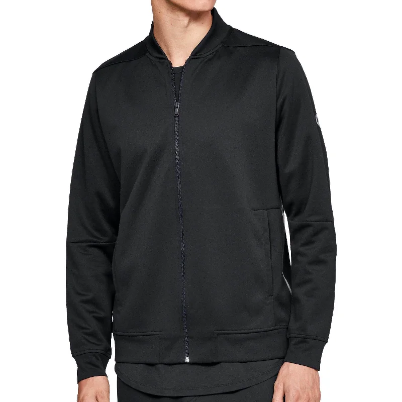 One-DAY Sale Under Armour Recovery Mens Track Jacket - Black